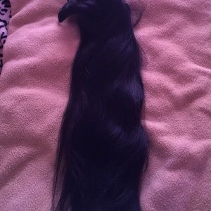 Human hair extensions